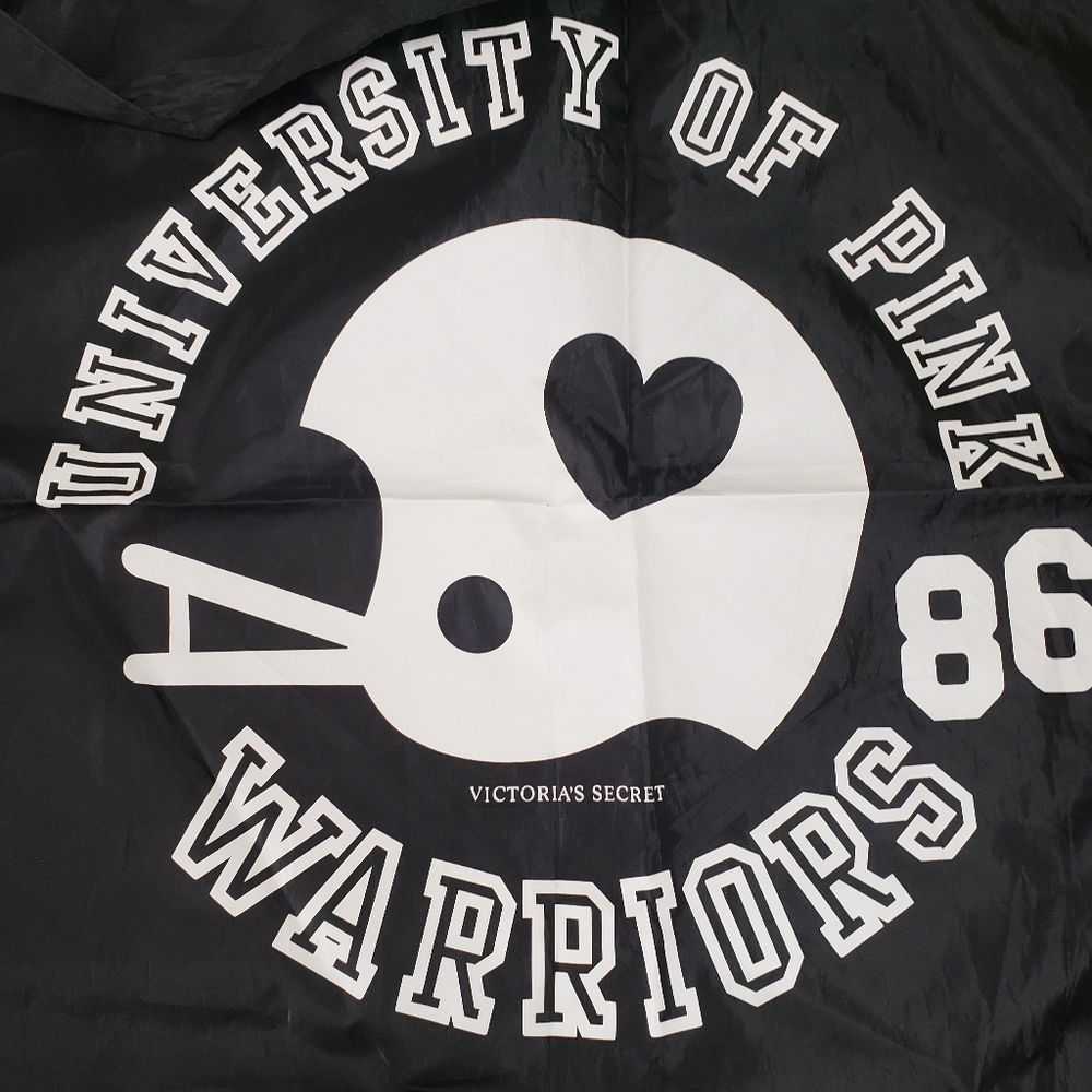 Large VS Pink Black Warrior Tote